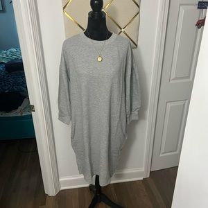 Lightweight sweatshirt dress